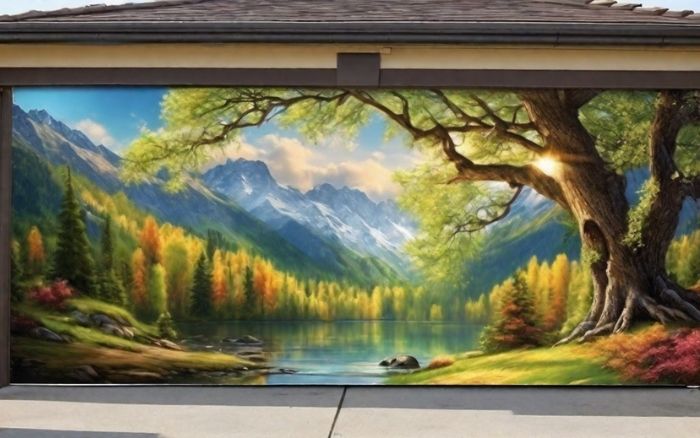 3 Best Garage Door Murals for Outdoor Aesthetics - Garage Door Murals Blog